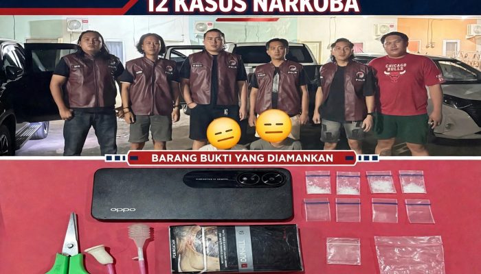 Polres Mitra Ungkap 12 Kasus Narkoba, Dua Terjadi pada Oktober 2026