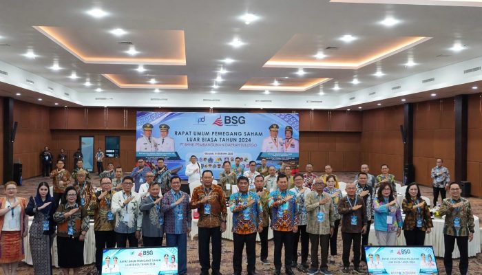 Bank SulutGo Gelar RUPS Luar Biasa, Perkuat Tata Kelola dan Kepatuhan terhadap OJK