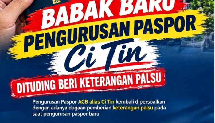 Pengusaha di Kotamobagu Berinisial ACB alias Ci Tin Dituding Beri Keterangan Palsu Saat Urus Paspor