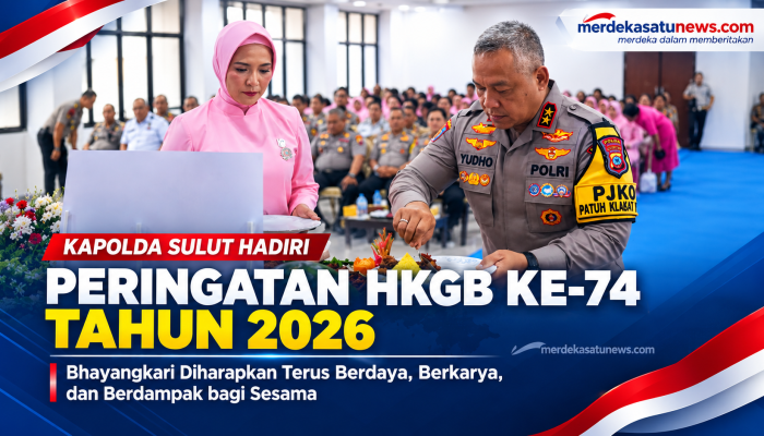 Kapolda Sulut Apresiasi Bhayangkari di HKGB ke-74 Tahun 2026